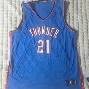 Aaron Wiggins Oklahoma City Thunder Fanatics Fast Break Jersey Icon Edition Blue
